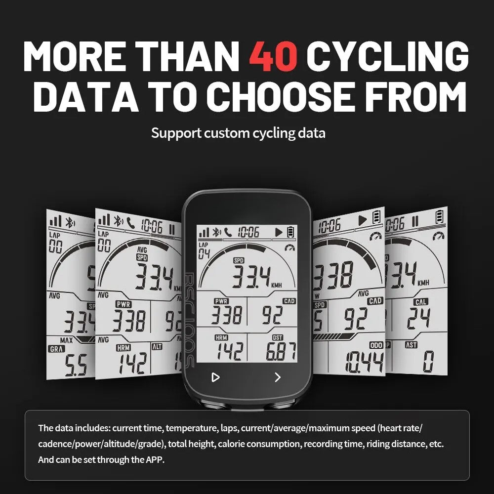 High Performance GPS Cycling Computer