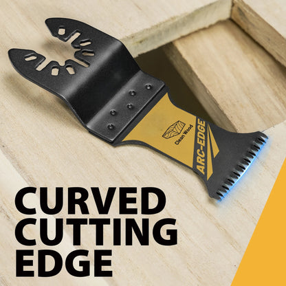 Arc Edge Oscillating Wood Saw Blades - 50 Pack