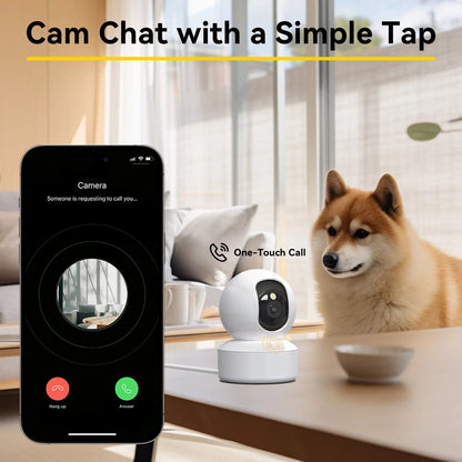 2K Pet Camera with Free Phone App
