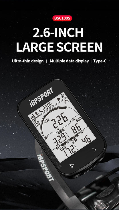 High Performance GPS Cycling Computer