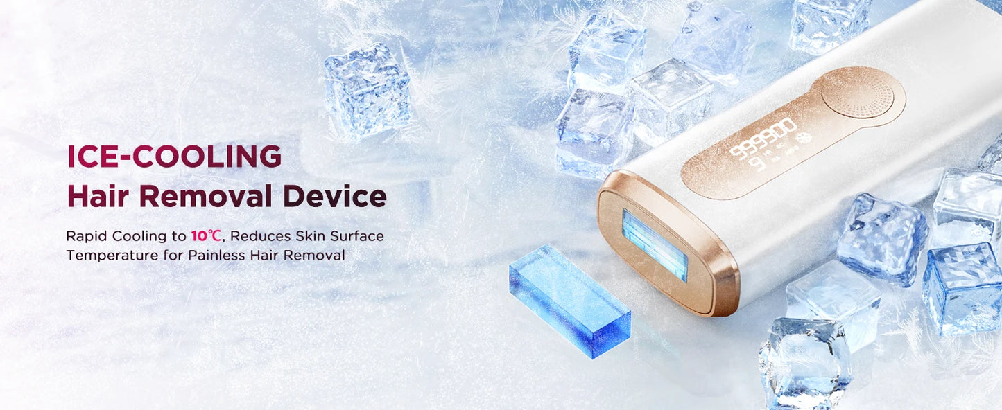 Painless IPL Laser Hair Removal Device
