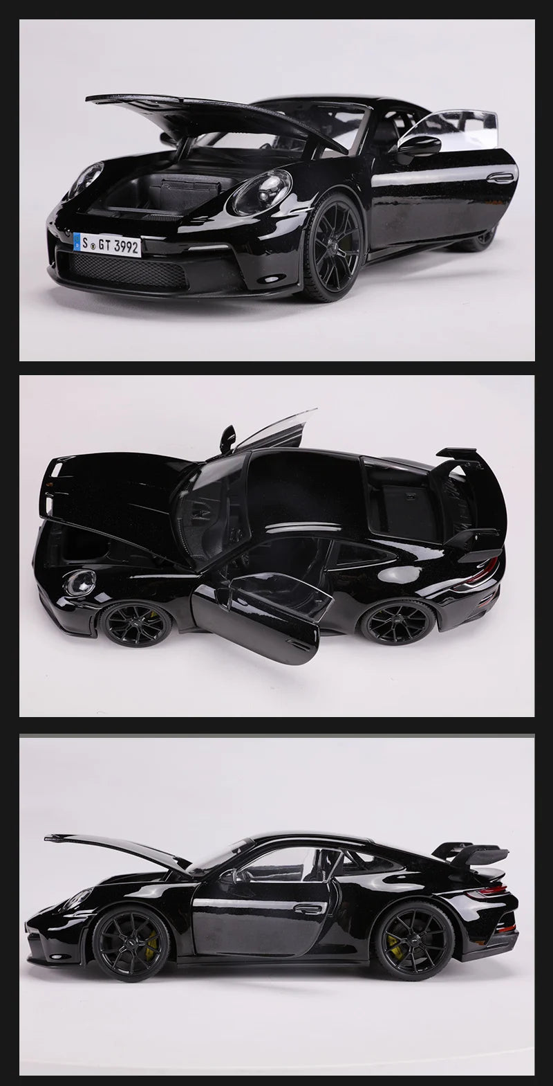 1:18 Porsche 911 GT3 Racing Edition Alloy Car Model