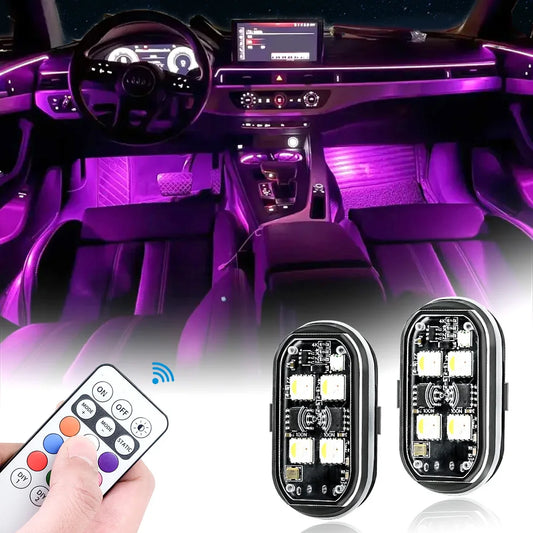 Portable 8-Color LED Atmosphere Light
