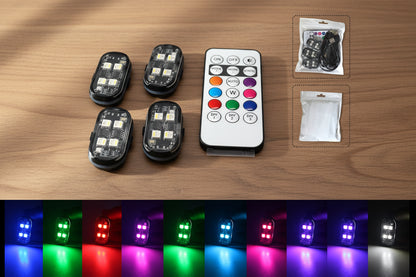 Portable 8-Color LED Atmosphere Light