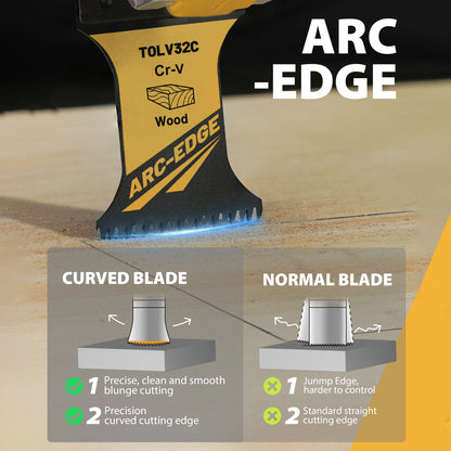Arc Edge Oscillating Wood Saw Blades 50 Pack