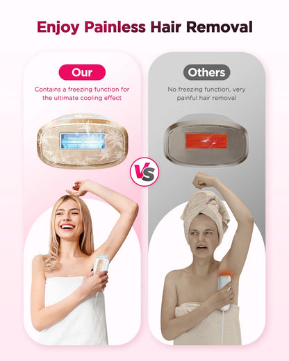 Painless IPL Laser Hair Removal Device