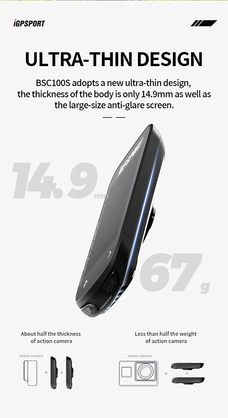 High Performance GPS Cycling Computer
