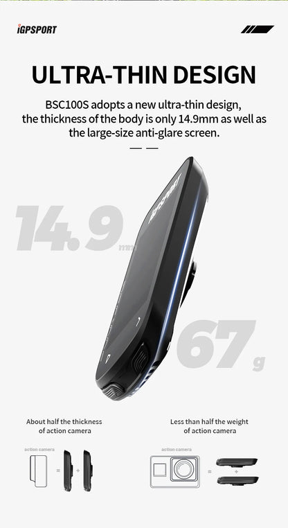 High Performance GPS Cycling Computer