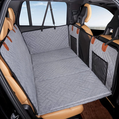 Waterproof Pet Seat Cover -Scratch Proof Nonslip Back Seat Protector