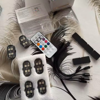Wireless 8-Color LED Atmosphere Light